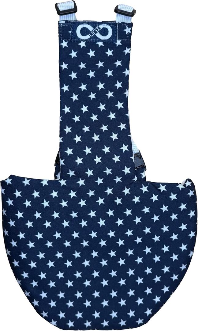 Chicken Diapers for Hens, Rooster, Ducks, Ducklings - Reusable, Adjustable, Size That FITS, XS Small Medium Large XL by Uni Infinity (Chicken Large, Stars USA)