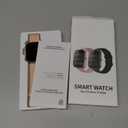 Smart Watch for Men Women (Answer/Make Calls),1.83" HD Touchscreen Fitness Tracker, 480Hrs Playtime,112+ Sports Modes,Fitness & Sleep Tracker,Health,Fitness Watch for Android/iOS,IP68 Waterproof,Black