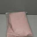 OWEINE Sheer Curtains 84 Inches Long 2 Panels Set, Rod Pocket Fimly Voile Solid Blush Window Curtain Panels for Living Room Bedroom, Soft Voile Sheer Curtains & Drapes, Total 84 "L 45" W, Pack of 3