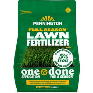 Pennington Full Season Lawn Fertilizer 32-0-5 4M 11.2lb, BBD: Sep 25, 2025