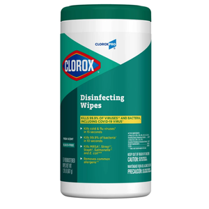 (LA-0100) Clorox Commercial Disinfecting Wipes, 75 count Sheets