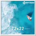 White 22x22 Picture Frame Lightweight yet Durable Frame Wall Hanging