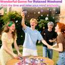 BUSOHA Mouth Mayhem Words So Hard Card Game - 3 in 1 Board Party Games for Adult Fun Travel Toy for Game Night with 220 Picture Cards and 30 Penalty Cards Gift for Friend Party Adults Age 18-30