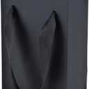 Aosric 30 Pack 4.5x2.5x6 Black Gift Bags  Small Sturdy & Reusable Premium Gift Bags for Jewelry, Candles, Candy, Cosmetics, Boutique Gift, Party Favors, Weddings, Birthdays, Christmas and Holidays