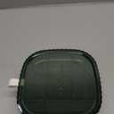 Inmorven 3-Layer Acrylic Jewelry Organizer Box with Lid, Stackable Storage Holder for Earrings, Rings, Necklaces, Bracelets(Green)