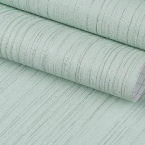 FunStick 24"x200" Light Green Textured Wallpaper Peel and Stick Grasscloth Wallpaper Rolls Modern Self Adhesive Vinyl Wall Paper for Bathroom Wall Decor Waterproof Contact Paper for Kitchen Furniture