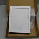 Pet Memorial Shadow Box for Dog Cat with Wood Picture Frame Pet Print Kit Urn Ashes Fur Jar Case for Loss Dog Remembrance Memory Keepsake Gift for Animal Lovers(White,8 x 10 Inch)