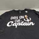 Dibs On The Captain T-Shirt, Black,XXL