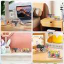 8 x Easter Spring Table Decorations Sign  2PCS Wooden Sign Bunny Decor Tiered Tray Decorations Set for Home and Office Shelf Mantel Indoor