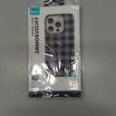 BENKS ArmorVichy Case for iPhone 16 Pro, MagSafe Compatible Slim Protective Case Built with Dupont Kevlar Fiber, Anti-Fingerprint UV Finish, Vichy Check Design, Red