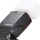 Flash Diffuser for Speedlight, Compatible with Canon 560 565EX 580EX and with Godox V860 TT600 - Speedlight, Camera Flash, Compatible with Canon and Godox Flash Diffuser
