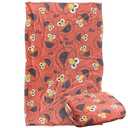 Sesame Street Tickle Me Elmo Face Repeat Silky Touch Super Soft Throw Blanket 60" x 72"