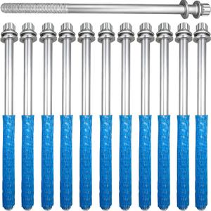 ES72212 12 Pcs Engine Cylinder Head Bolt Set Compatible with Subaru Baja Forester Impreza Sport Legacy Outback 2.5L H4 & Saab 9-2X 2005-2006 Replaces 11095AA141 11095AA123