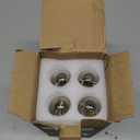 Tubular Light Bulb 7.3 Inch Dimmable T10 LED Bulb E26 6W 60 Watts Edison Bulbs 4000K White Light,185mm Long for Wall Sconces, Pendant, Livingroom, 4-Pack