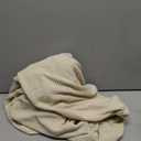 H.VERSAILTEX Ottoman Cover Slipcover Rectangle Fit Length 29'-34' Footrest Sofa Slipcovers Stool Cover Footstool Protector Covers Feature Stretch Thick Jacquard Fabric Removable Washable - Natural