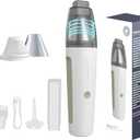 PATO Cordless Handheld Vacuum Cleaner, Mini Car Vacuum with Powerful Suction, 1800mAh high-Capacity batteryPortable Dust Collector Glossy White.