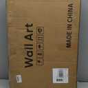 Framed Coastal Wall Art for Living Room, 3 Piece Beach Surfboard Palm Tree Artwork for Walls, Large Ocean Surfing Seascape Picture Prints, Beach Coastal Wall Decor for Bedroom Hallway Office, 16x24 In