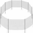 TRIXIE Portable Pet Fence, Mesh Dog Playpen, Ideal Outdoor Camping Fence, Lightweight Easy to Transport