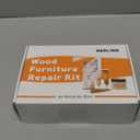 REALINN Wood Furniture Repair Kit- Set of 28 - Touch Up Markers, Fillers with Wood Putty - Repair Scratch, Cracks, Hole, Discoloration for Wooden Door, Floor, Table, Cabinet