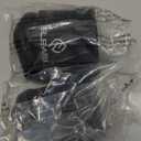 Ankle Weights for Women & Men - 0.5lb/1lb/2lb/3lb Pairs for Walking, Running, Yoga, Fitness - Premium Ice Silk Fabric - Comfortable, Durable & Tear Resistant (Black)