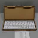 Wireless Bluetooth Keyboard for Apple Mac OS  US QWERTY Layout, Scissor Keys Precise Typing, Rechargeable Battery, Extra-Long Working Time, Compatible with iMac/MacBook Pro/Mac Mini or iPad