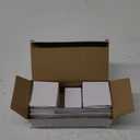 Dummy Door Knob Interior, Inactive Door Knobs for Closet, Antique Bifold Door Knobs Replacement, Single-Side Dummy Old Style Door Handle, Matte Black, 2 Pack