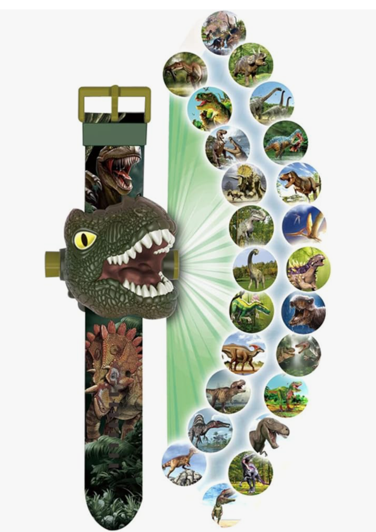 RAYCHY Dinosaur Watch Flashlight Projector Toys Animal Pattern Torch Educational Toys Gift