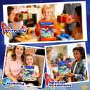 Paint with Water Coloring Books for Kids, Mess Free Watercolor Painting Kit Painting Activity for Kids Ages 3-5 4-8, Arts Crafts Drawing Gift Toy for Boy Girl (Dark Blue)