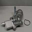 MITZONE Engine Oil Cooler Filter Housing Assembly Adapter Kit with Gaskets Cap Filter Insert Compatible with 2011-2018 1.4L Turbo Chevrolet Cruze Sonic Trax Buick Encore OE 55566784 650039 88179-91400 (55566784(Upgrade Aluminum))