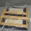 MEWANG Wood Pet Stairs & Ramp for Small/Medium Dogs and Cats, Aging Pets 3-in-1 Foldable, Portable, Non-Slip Pet Ladder for Tall Beds, Couches,CarsHolds Up to 220 lbs (17.3" L x 17.2" W x 13.0" H), 2 Steps – For Sofas (12–19 in)