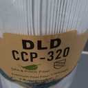 DLD CCP320 Pool Filter Cartridges, Compatible with Pentair Clean & Clear Plus 320, Replaces Pentair R173573、Unicel C-7470、Filbur FC-1976, PCC80-PAK4, L x OD:20 1/16"x 7"|320 sq.ft，4-Pack