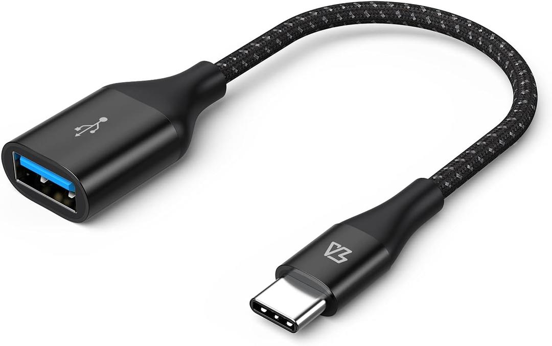 USB C to USB Adapter 3.1, OTG Adapter, 10Gbps USB Type C to USB Adapter, USB-C to USB-A Female OTG Cables Compatible for New MacBook Pro, iPad Air 2020, Galaxy S20/S10/S9/S8 and More