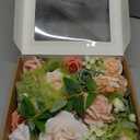 Ling's moment Fake Flowers Box, Faux Artificial Greenery Stems Foam Roses Gardenia Silk Peony Ranunculus Fabic Flower for Centerpieces Bouquet Wedding Vase Decorations, Garden Blush, Grand Combo