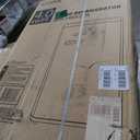 Commercial Cool CCRR4LR 4.0 Cu. Ft Freezer, Vintage Style Refrigerator with 1 Slide-Out Glass Shelf and Crisper Cover, Retro Fridge, Red