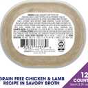 Nature's Recipe Grain Free Chicken & Lamb Recipe in Savory Broth Wet Dog Food, 2.75 oz. Cup, 12 Count (EXP 12/06/27)