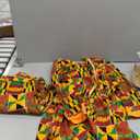 XIAOHUAGUA African Suits for Women Print Wax Plus Size 2 Piece Outfits Top and Pants Sets Fashion Women in African Clothing (XX-Large, T19)