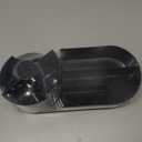 Rotating Makeup Organizer for Vanity with Brush Holder, Cosmetic Makeup Storage Organizer, Large Spinning Makeup Skincare Organizer, Countertop Makeup Perfume Organizer, Lotions Display Case (Black)