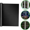 Cabilock One-Way Privacy Window Film Nighttime Privacy Window Tint Pet Reflective Film No Glue Static Cling