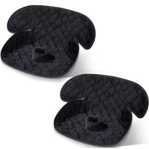 Zoiapai Piddle Pad Car Seat Protector for Toddlers  Waterproof, Non-Slip, Leak-Proof Potty Training Pad for Car Seats & Strollers, Washable, Fits 6 Months to 4 Years (Black 2)