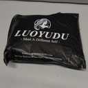 Luoyudu French Curly Braiding Hair 24Inch Loose Wavy 8 Packs #1B Black Bouncy Braiding Hair Extensions 75g/Pack Synthetic French Curl Crochet Hair Extensions8packs,24Inch)