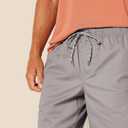 Amazon Essentials Men's 8" Inseam Relaxed-Fit Drawstring Walk Shorts (Available in Plus Size) (Gray, XXL)