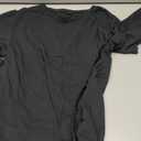 houlder Surgery Shirts, Unisex Rehab Shirt with Discreet Shoulder Snaps, Chemo Clothing, Long Sleeve Shirt Men, Black, Small