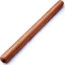 Aisoso French Rolling Pin, 17.7 Inches Wood Rolling Pin for Baking Extra Long Thickened, Classic Wooden Dough Roller for Fondant Pizza Pie Crust Cookie Pastry, Essential Kitchen Utensil, Brown