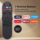 Vizio Smart TV Replacement,for 2019-2024 VIZIO Remote Control for Smart TV with Voice Control.