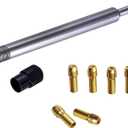 Rotary Tool Extension Rod (5in Long), Fits for Hand Drill and Dremel Chucked Units, for Grinding, Sharpening, Cleaning Sanding, Carving and Engraving