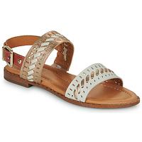Flat Leather Sandals - Algar for Girls , Size 4 