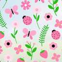 SOMWISE Frosted Glass Window Privacy Film with Tools, Heat Blocking, Anti-UV, Anti-Glare, Static Cling, Decor for Home Bathroom Door, Renter Friendly, Removable, Reusable, Pink 23.5Inchx78.5Inch