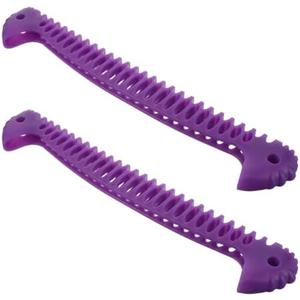 SOLUSTRE 2pcs Hockey Blade Guards: Soft Elastic Ice Skate Blade Cover - Stretchable Ice Skate Guards Protective Gear -Figure and Hockey Skating Accessories