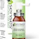 SENSES Natural Ear Drops - Physician Formulated Soothing, Organic Coconut Oil for Irritated Ears - Use for Cleansing, Moisturizing, Relief from Allergies, Hearing Aids, and Ear Wax, 0.34 Fl Oz