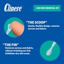 Clinere Ear Oil Conditioner & Ear Cleaners Cleaning Care Kit, 12 Count Sticks & 2 x .5 Fl Oz Ear Oil, Safely and Gently Cleans Ear Canal at Home, Ear Wax Cleaner Tool, Itch Relief, Ear Wax Buildup